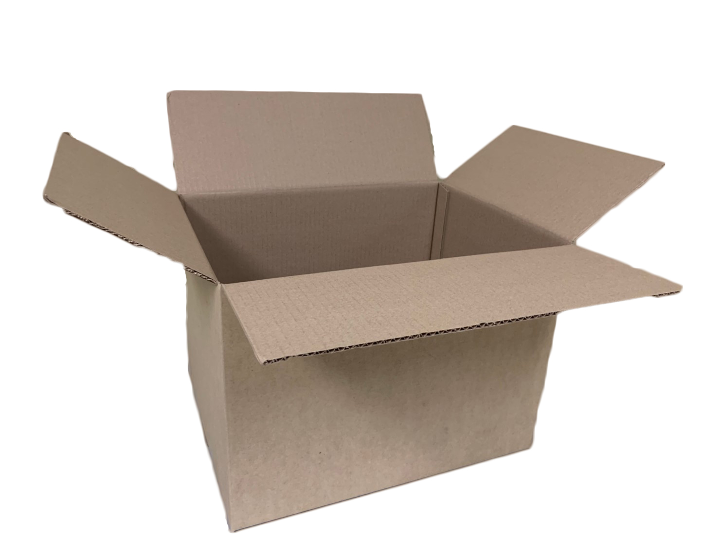 Cardboard box made from KI paper.